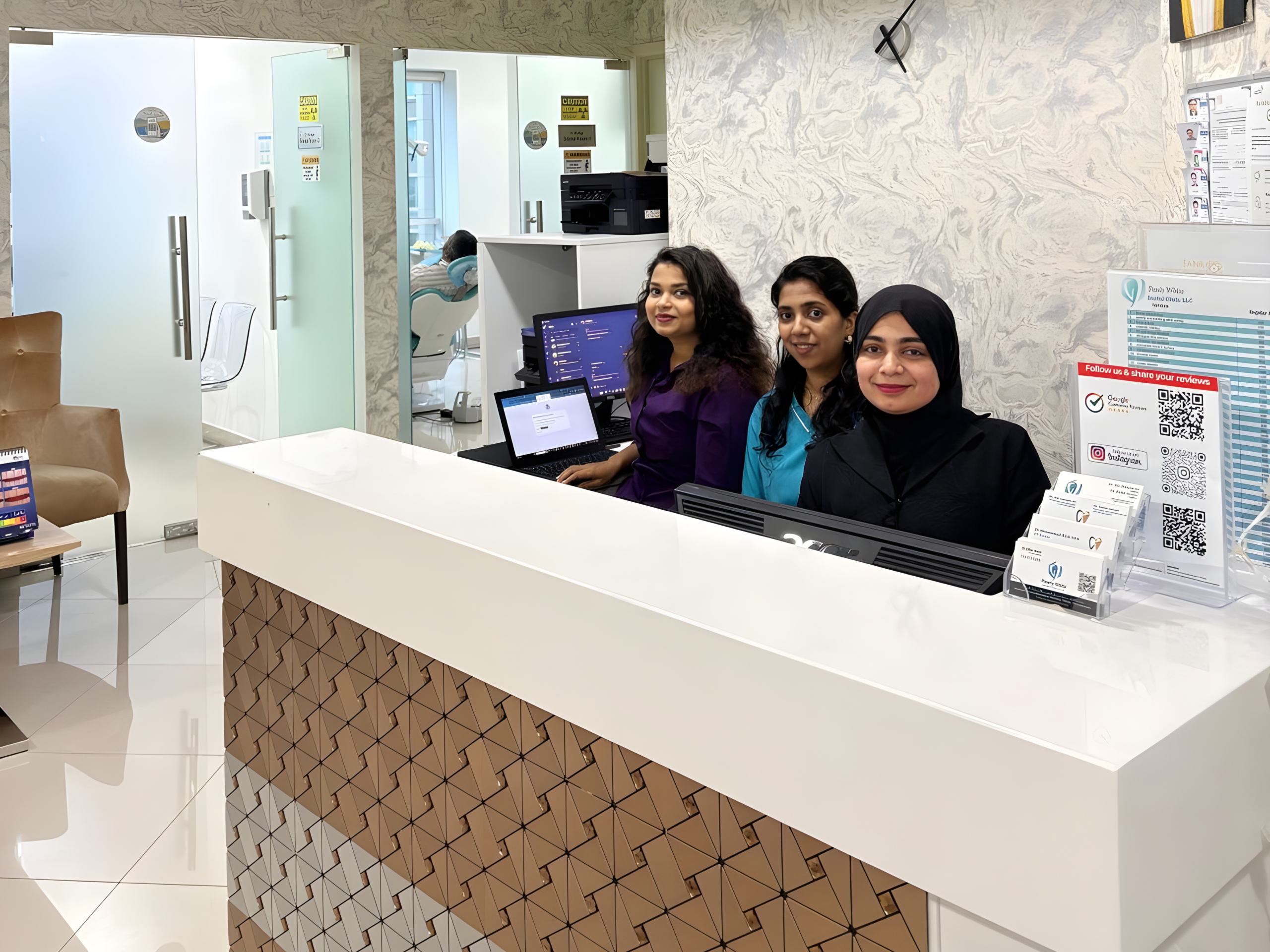 Pearly White Dental Clinic Staff